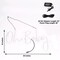 26" Warm White Oh Baby Neon Sign LED Hanging Wall Decor Lights Party Decorations